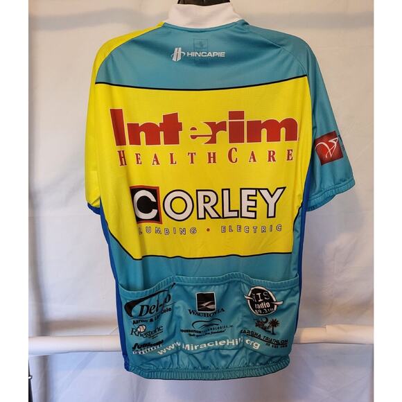 HINCAPIE SPORTWEAR MEN'S FULL ZIP Cycling Jersey - Picture 4 of 5